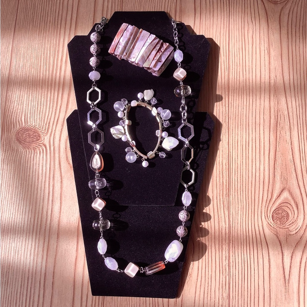 Vintage 3pc Necklace and Bracelets